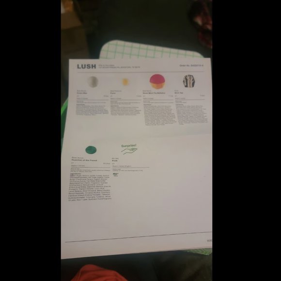 Lush Kitchen box March 2024 - Picture 2 of 2